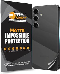 FIRST MART Back Screen Guard for Samsung Galaxy S24 5G, Samsung S24 5G, Samsung S24, Samsung Galaxy S24, S24 5G, ( Not a Tempered Glass, it’s a Nano Fiber Guard)
