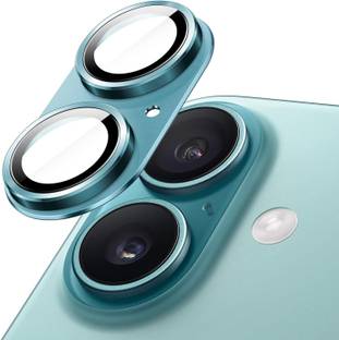 CASENED Back Camera Lens Glass Protector for iPhone 16, iPhone 16 Plus