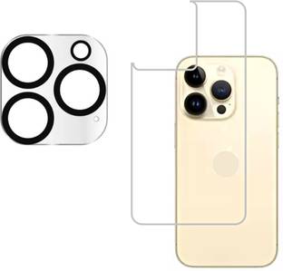 Tech Konnect Back Screen Guard for iPhone 14 Pro, iPhone 14 Pro Back Protective Film With Transparent Camera Glass