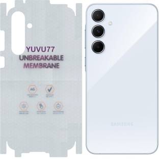 yuvu77 Back Screen Guard for Samsung Galaxy A55 5G, Membrane with 360 coverage