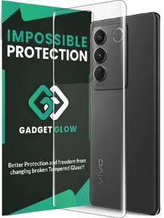 Gadget Glow Back Screen Guard for Vivo V27 Pro 5G, Vivo V27 5G, V27 Pro 5G, Vivo V27, ( Not a Tempered Glass, it’s a Nano Fiber Unbreakable Membrane)