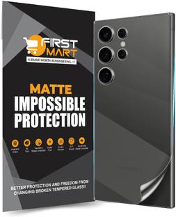 FIRST MART Back Screen Guard for Samsung Galaxy S24 Ultra 5G, Samsung S24 Ultra 5G, S24 Ultra 5G, ( Not a Tempered Glass, it’s a Matte Nano Fiber Guard)