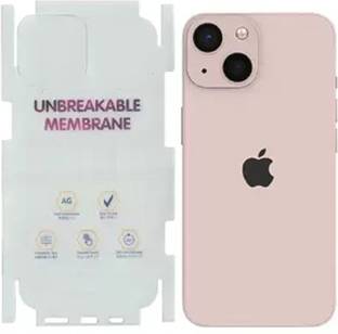 yuvu77 Back Screen Guard for Apple iPhone 13, Membrane with 360 coverage