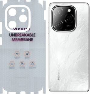 yuvu77 Back Screen Guard for TECNO SPARK 20 PRO 5G, Membrane 360 coverage
