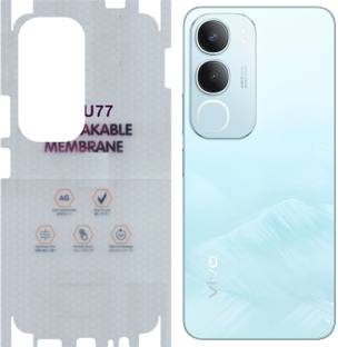 YUVUMCARE Back Screen Guard for vivo Y29 5G, Membrane 360 coverage, unbreakable membrane