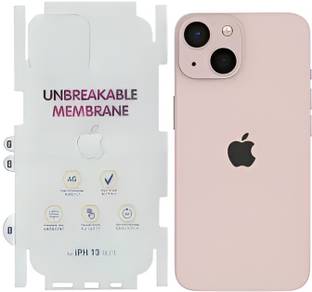 PREMBROTHERS Back Screen Guard for iPhone 13 Matte Finish Unbreakable Membrane, With Logo