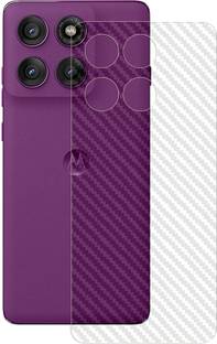 ARBAN Back Screen Guard for Motorola Edge 60 Pro 5G BACK CARBON FIBER Screen Protector | Anti-Scratch | Edge to Edge Full Coverage | SCREEN GUARD