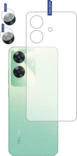 DESIBUZZ Back Tempered Glass for realme C61, [Flexible], realme C61 camera lens
