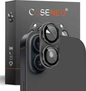 CASENED Camera Lens Protector for Apple iPhone 16 / Apple iPhone 16 Plus
