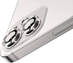 CASECRAFT Camera Lens Protector for Apple iPhone 12 Mini Back Camera Lens Ring Guard ProtectoR (Silver)