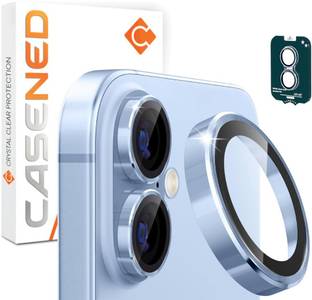 CASENED Camera Lens Protector for Apple iPhone 17, iPhone 16, iPhone 16 Plus