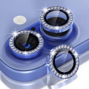 CASENED Back Camera Lens Glass Protector for iPhone 16, iPhone 16 Plus