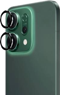 SCRENZO Camera Lens Protector for OPPO Reno 14 5G, Black Camera Ring For OPPO Reno 14
