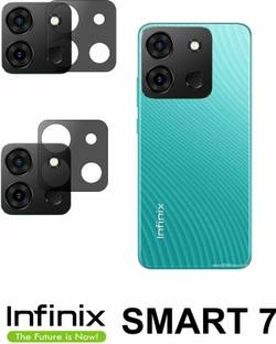 PONDRIK Back Camera Lens Glass Protector for Infinix SMART 7