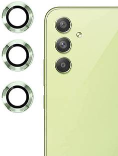 A3sprime Camera Lens Protector for Samsung Galaxy A14 5G, |Full Coverage 9H Surface Hardness Tempered Glass with Metal Ring Guard Camera Protector|