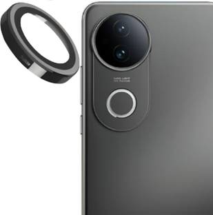 UNIKWORLD Camera Lens Protector for Vivo V50 9H Camera Glass Metal Individual Ring Camera Protector