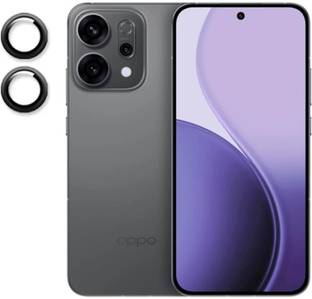 prozzile Camera Lens Protector for Oppo Reno 14 5G, Individual Metal Ring Tempered Glass Lens Cover