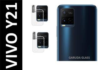 GARUDA GLASS Camera Lens Protector for Vivo Y21