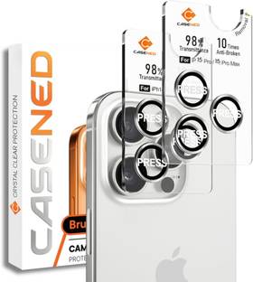 CASENED Camera Lens Protector for Apple iPhone 15 Pro Max, iPhone 15 Pro