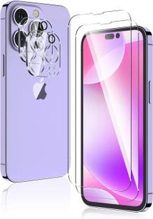 prozzile Camera Lens Protector for Iphone 14 Pro Max, With Screen Protector