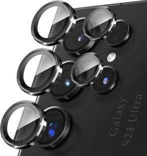 BOGATO™ Camera Lens Protector for Samsung Galaxy S24 Ultra, Camera Lens Guard For S24 Ultra, (Silver)