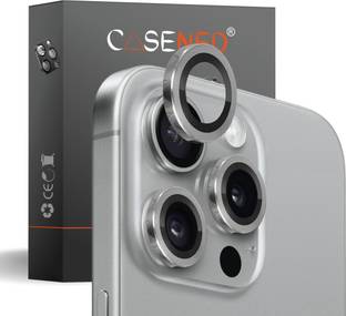 CASENED Camera Lens Protector for Apple iPhone 15 Pro / Apple iPhone 15 Pro Max
