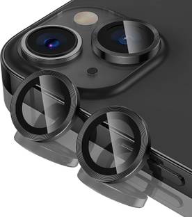 VOSKI Back Camera Lens Ring Guard Protector for iPhone 15 Plus Metal Alloy Anti Scratch Camera Lens Protector ring