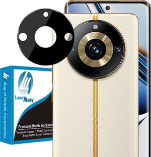 lazzymoby Camera Lens Protector for Realme 11 Pro, Realme 11 Pro+, Glossy 3D Looks