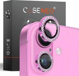CASENED Camera Lens Protector for Apple iPhone 16 / Apple iPhone 16 Plus