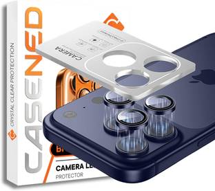 CASENED Back Camera Lens Ring Guard Protector for Apple iPhone 17 Pro