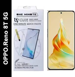 GadgetM Edge To Edge Tempered Glass for OPPO.Reno8T 5G