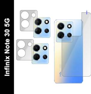 PONDRIK Back Tempered Glass for Infinix Note 30 5G