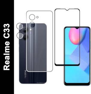 KANCHA Front and Back Tempered Glass for REALME C33