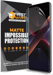 FIRST MART Edge To Edge Screen Guard for Poco X7 5G, Poco X7, 4 Layer Unbreakable Membrane with Easy Installation