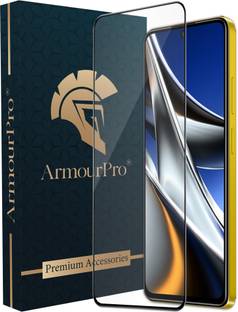 ArmourPro Edge To Edge Tempered Glass for Poco X4 Pro 5G, Poco X4 Pro