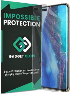 Gadget Glow Edge To Edge Screen Guard for Tecno Phantom X, Phantom X, ( Not a Tempered Glass, it’s a Nano Fiber Guard)