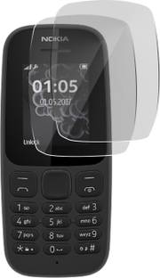 FCS Edge To Edge Screen Guard for Nokia 105 SS Screen Guard, Unbreakable 9H Anti Shock (Glossy)