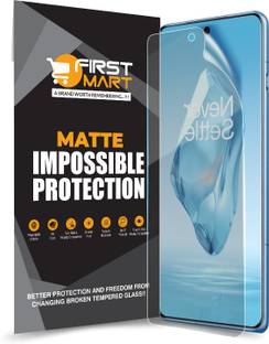 FIRST MART Edge To Edge Screen Guard for OnePlus 12R 5G, One Plus 12R 5G, 1+ 12R 5G, OnePlus 12R, ( Not a Tempered Glass, it’s a Matte Nano Fiber Guard)
