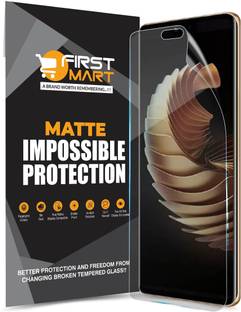FIRST MART Edge To Edge Screen Guard for Vivo V23 Pro 5G, V23 Pro 5G, Not a Tempered Glass, it’s a Nano Fiber Membrane