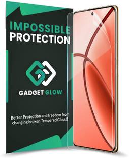 Gadget Glow Edge To Edge Screen Guard for Realme P1 Pro 5G, Realme P1 Pro, 4 Layer Unbreakable Membrane with Easy Installation