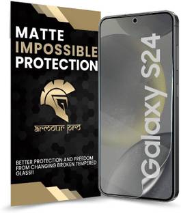 ArmourPro Edge To Edge Screen Guard for Samsung Galaxy S24 5G, Samsung S24 5G, Samsung S24, Samsung Galaxy S24, S24 5G, ( Not a Tempered Glass, it’s a Nano Fiber Guard)