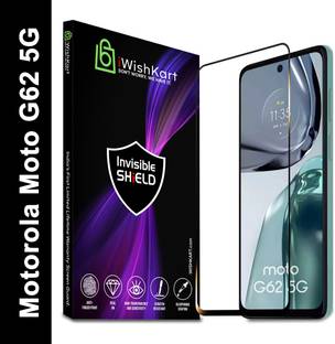 iWishKart Edge To Edge Screen Guard for MOTOROLA G62, moto G62 5G, MOTOROLA Moto G62 5G Gorilla Glass