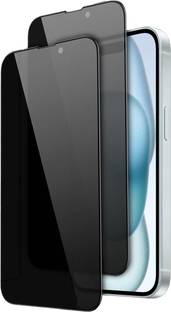 Maxpro Edge To Edge Tempered Glass for Apple iPhone 15 Plus Privacy Screen Protector
