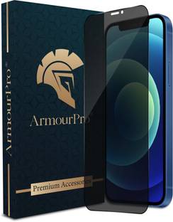ArmourPro Edge To Edge Tempered Glass for Apple iPhone 12, iPhone 12, Privacy Protection