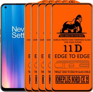 TWIGLO Edge To Edge Tempered Glass for ONEPLUS NORD CE 2