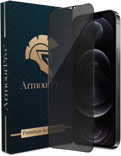 ArmourPro Edge To Edge Tempered Glass for iPhone 12 Pro Max, Apple iPhone 12 Pro Max, Apple 12 Pro Max, Privacy Anti Spy Glass with Matte Finish
