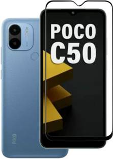 welldesign Tempered Glass Guard for Poco C50