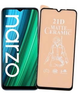 REDDWARF Edge To Edge Tempered Glass for realme narzo 50A