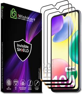 iWishKart Edge To Edge Tempered Glass for Mi 10A, Mi 10A 5G, Mi Redmi 10A, REDMI 10A, Gorilla Glass