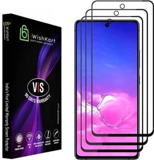 iWishKart Edge To Edge Tempered Glass for vivo X60, vivo X60 5G